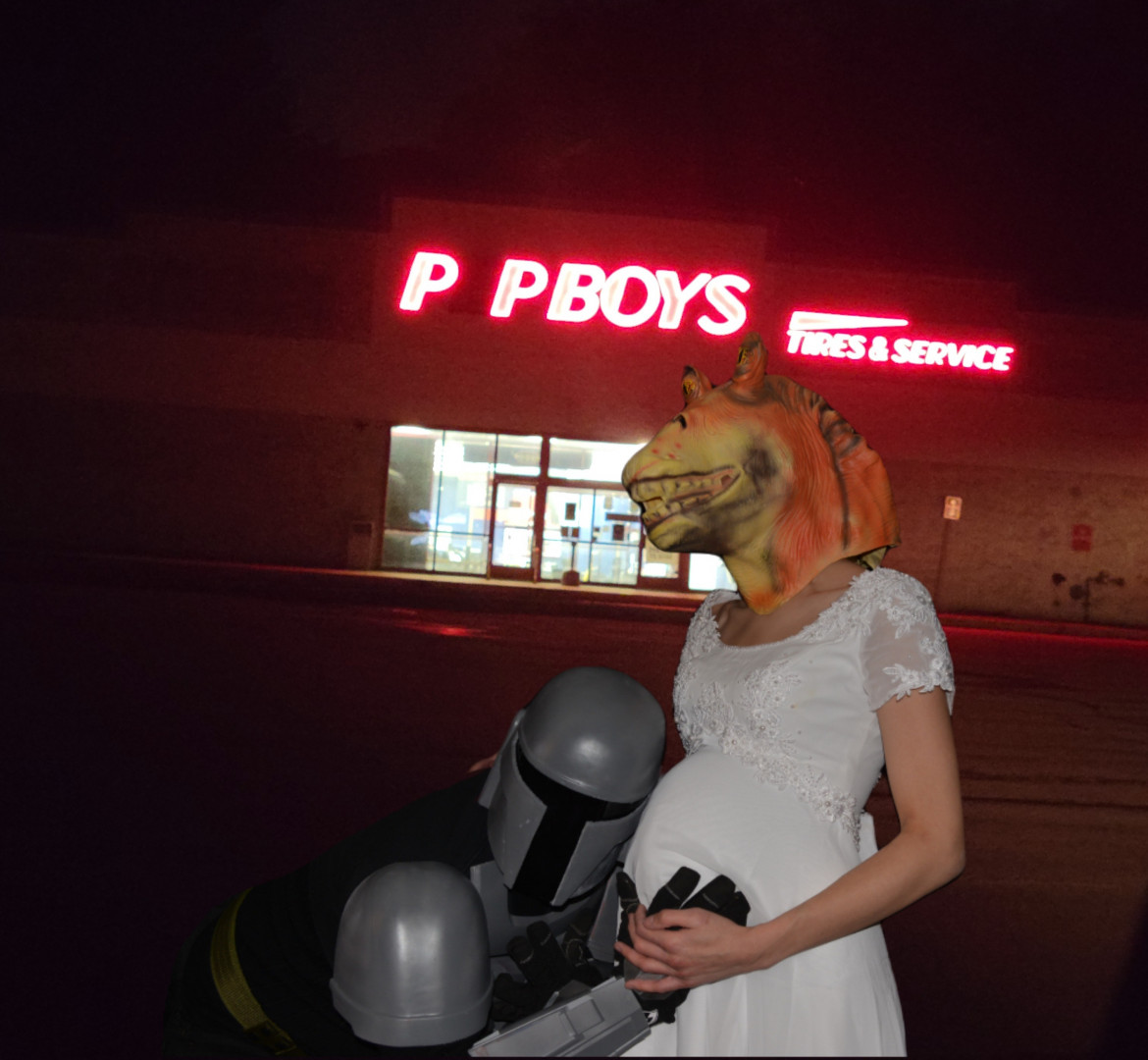 StarWar Boba Man Cosplay Star